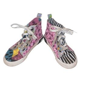 The Nightmare Before Christmas Disney Girls High-Top Jack & Sally Sneakers Shoes